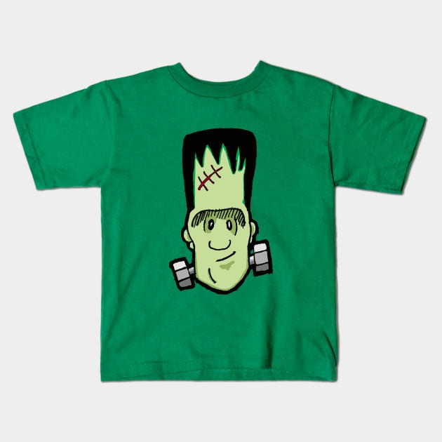 Frank Kids T-Shirt by SquareDog